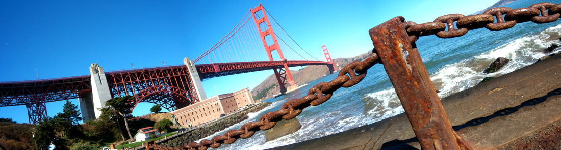 CS Wallace's 'Golden Gate Bridge', 2008.  Contact me to order prints or canvas of this work.