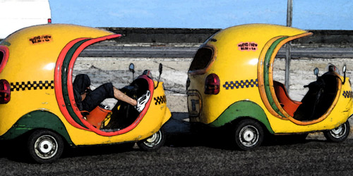 taxis cuban style